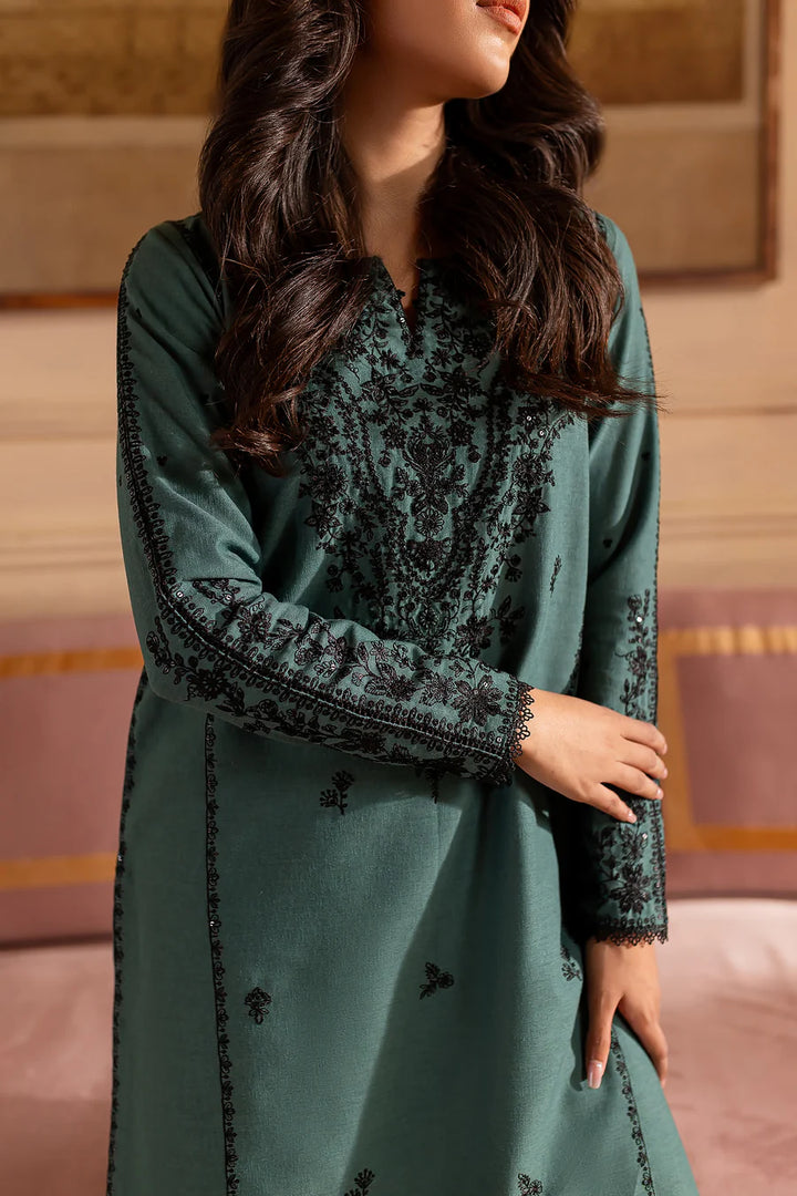 Virsa - 2 PC Embroidered Dress