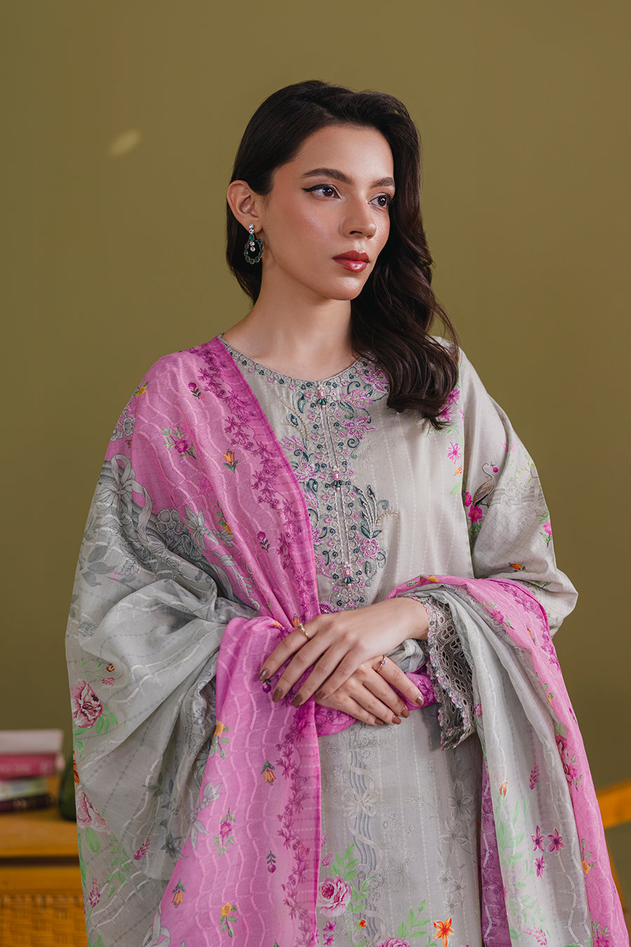 Florence- Printed Luxury Pret (3Pcs)