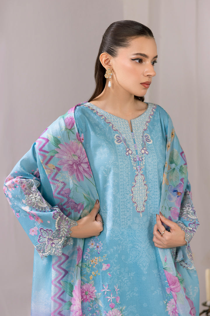 Jasmine-Printed Luxury Pret (3Pcs)