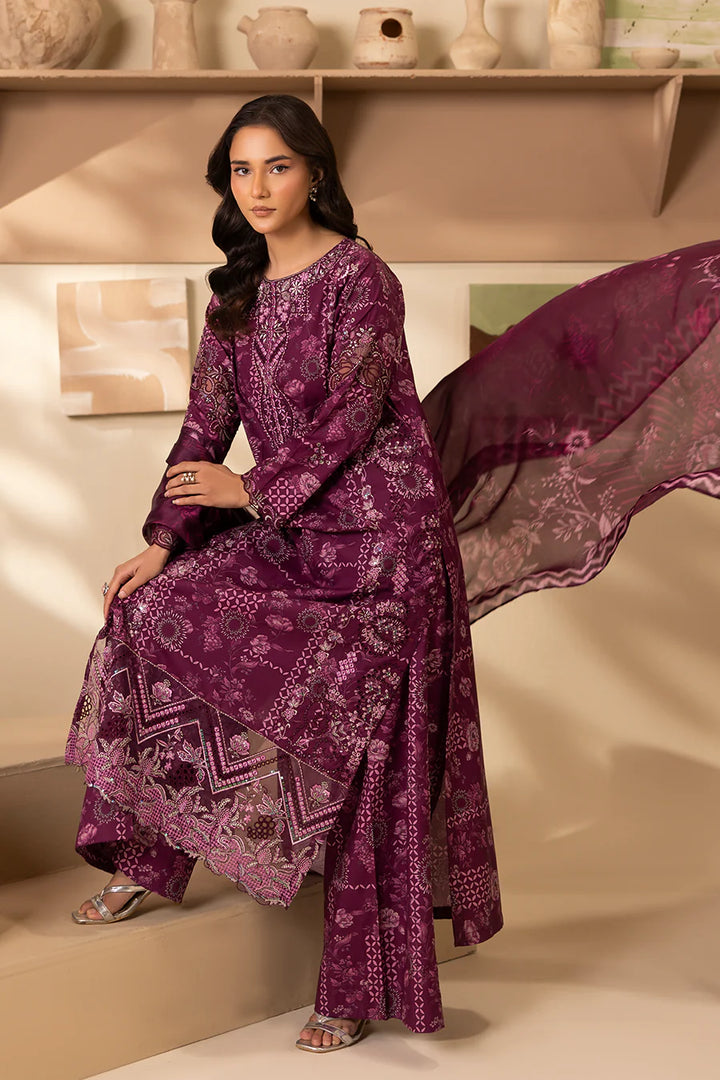 Blushing - Printed Luxury Pret (3PC)
