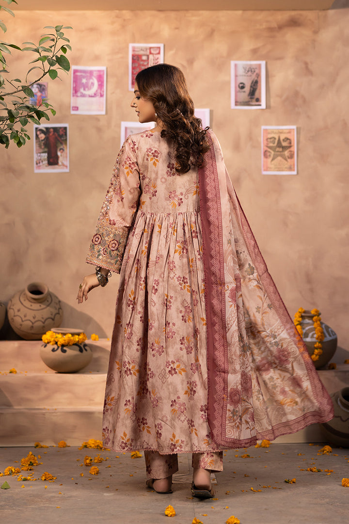 Meera - Cotton Cambric Frock (3PC)