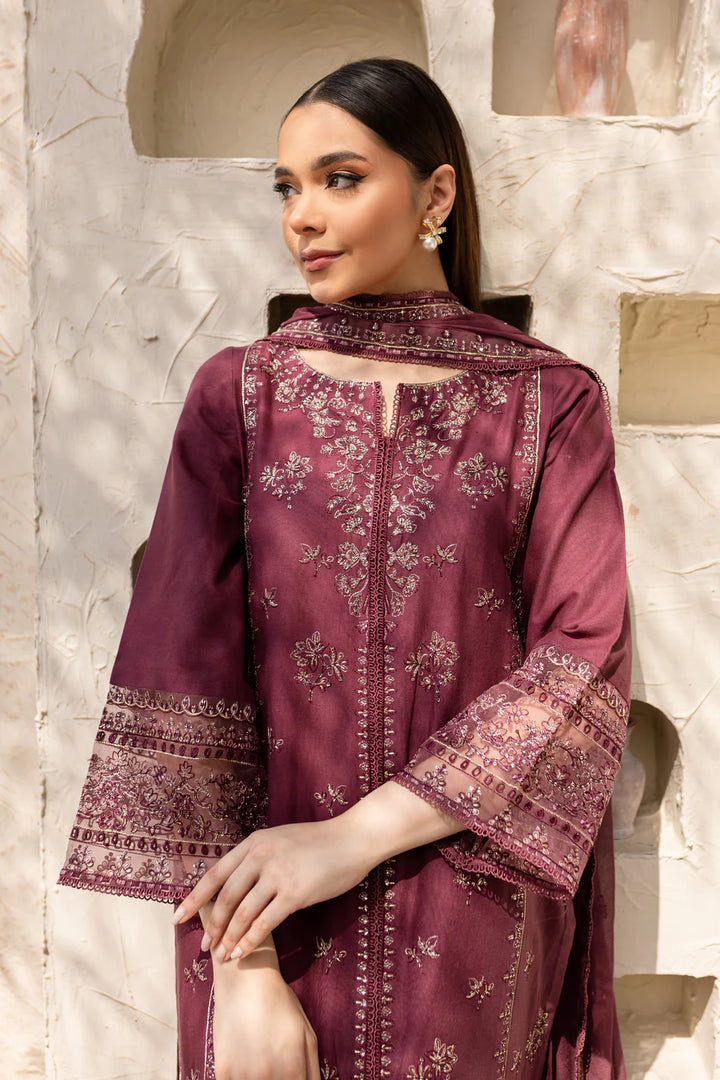Gulsheen - 3 PC Embroidered Dress