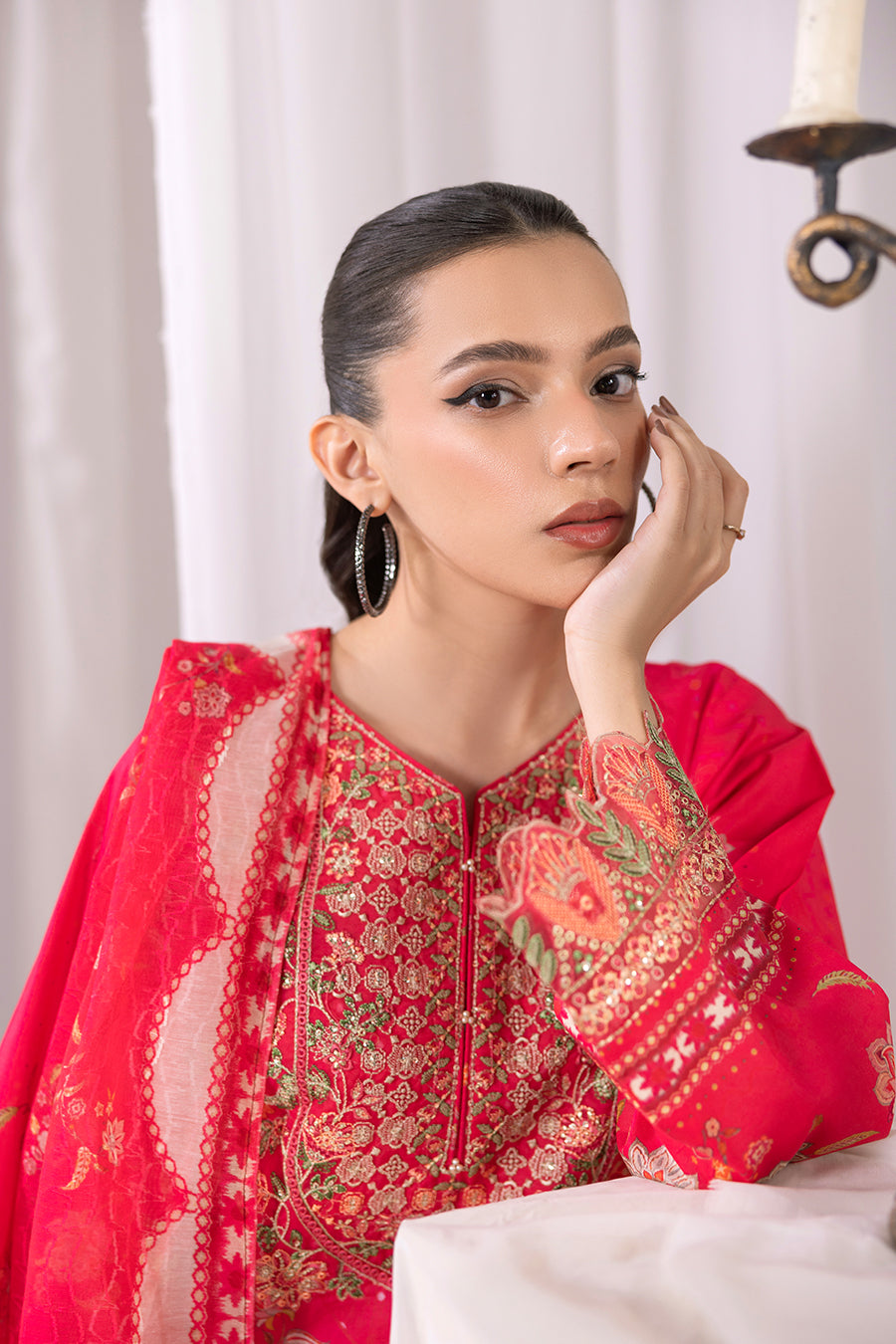 Nora- Printed Luxury Pret (3PC)
