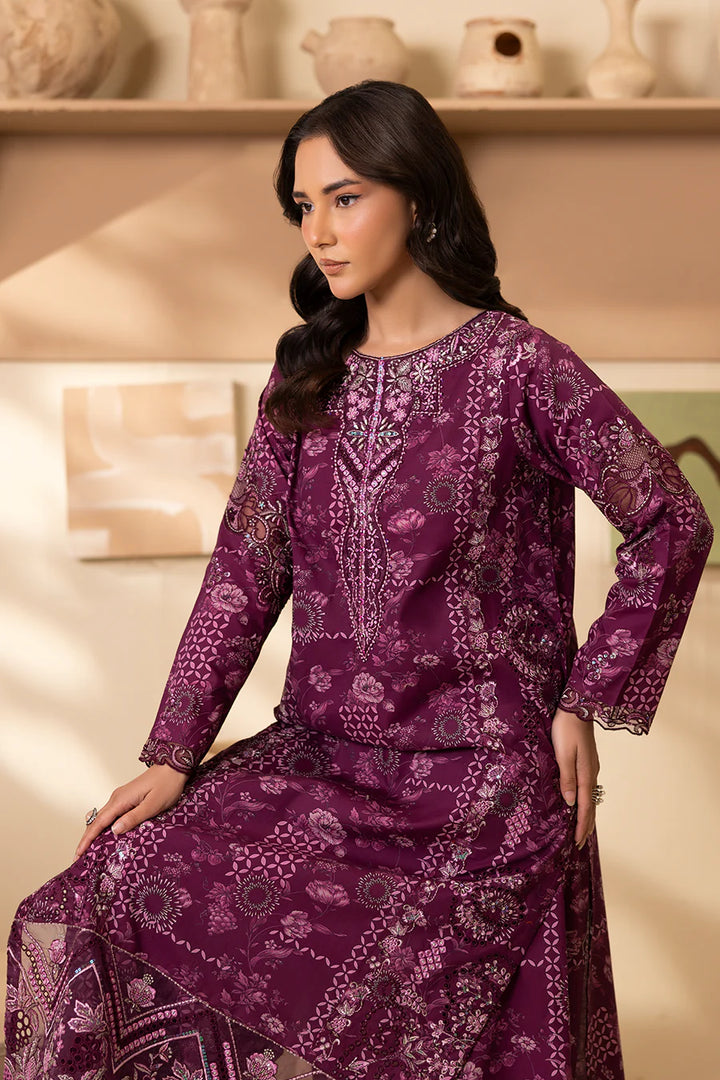 Blushing - Printed Luxury Pret (3PC)