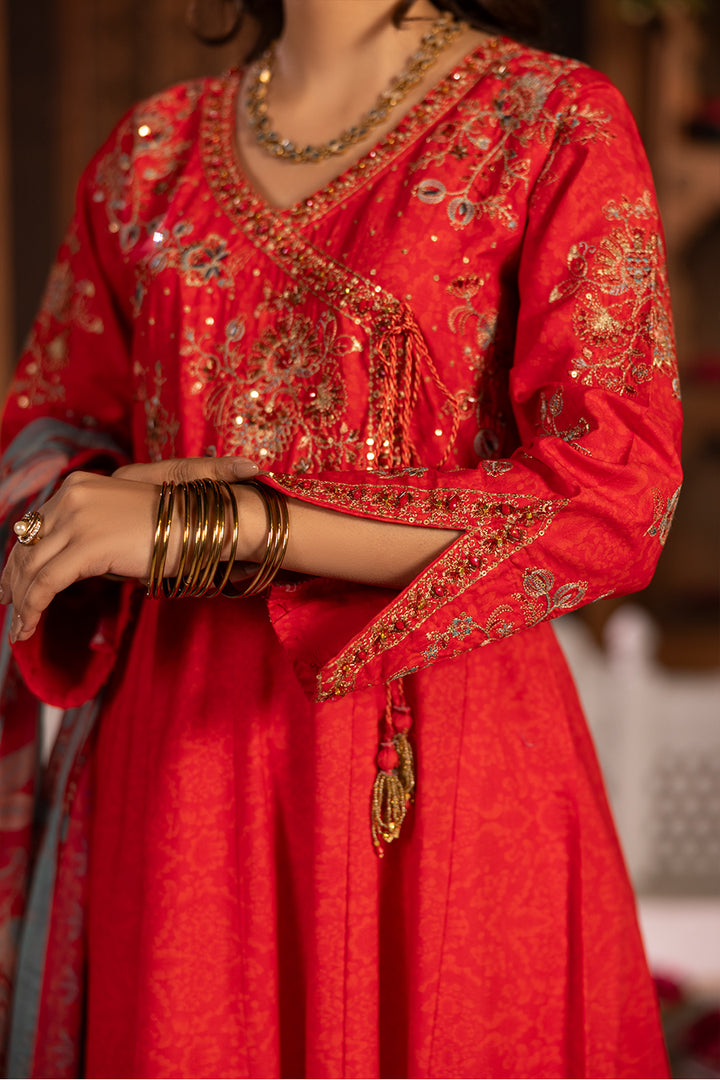 Diya - Cotton Cambric Frock (3PC)