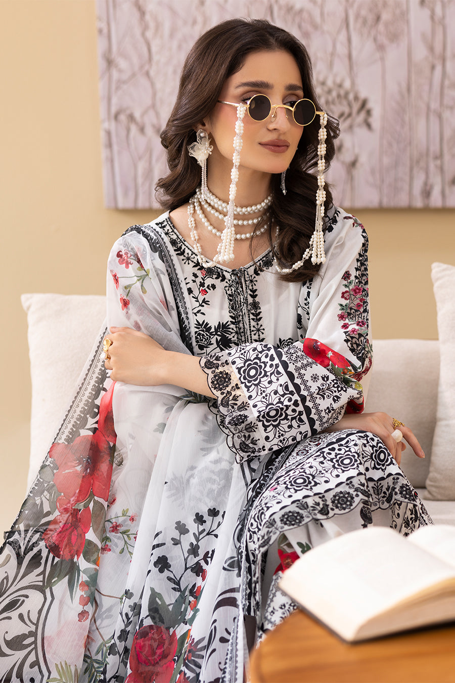 PEARL – Printed Luxury Pret (3Pcs)