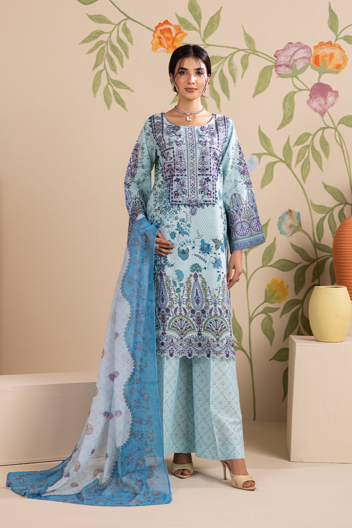 EVARA – Printed Luxury Pret (3Pcs)