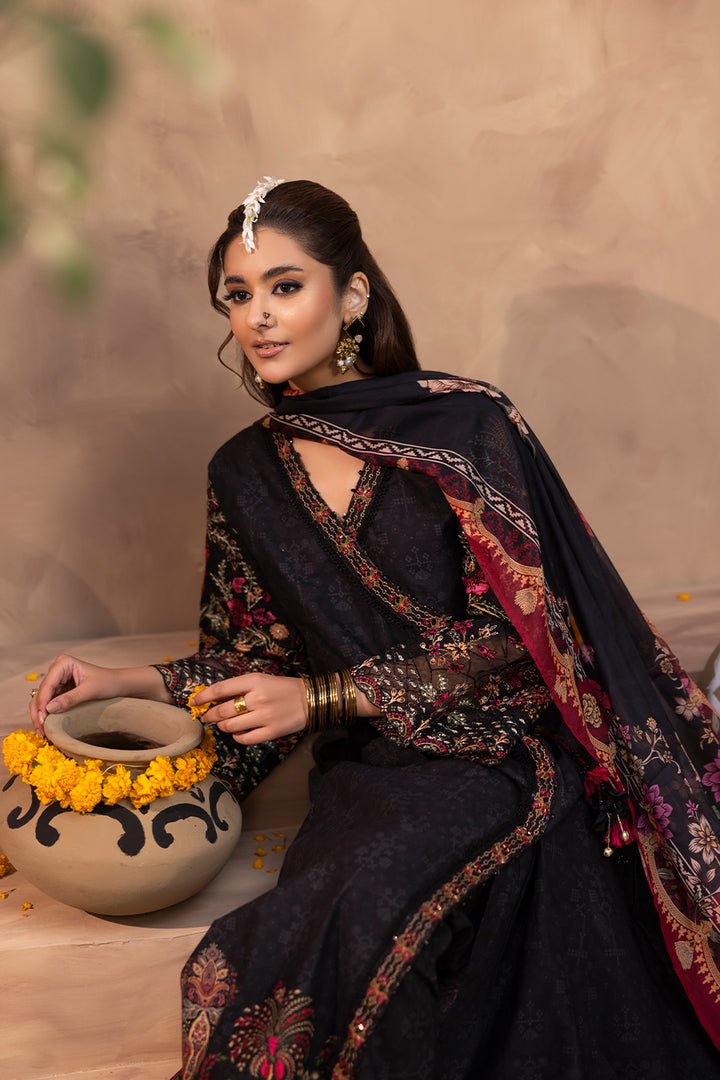 Rahi - Cotton Cambric Frock (3PC)