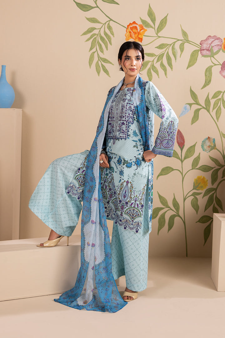 EVARA – Printed Luxury Pret (3Pcs)