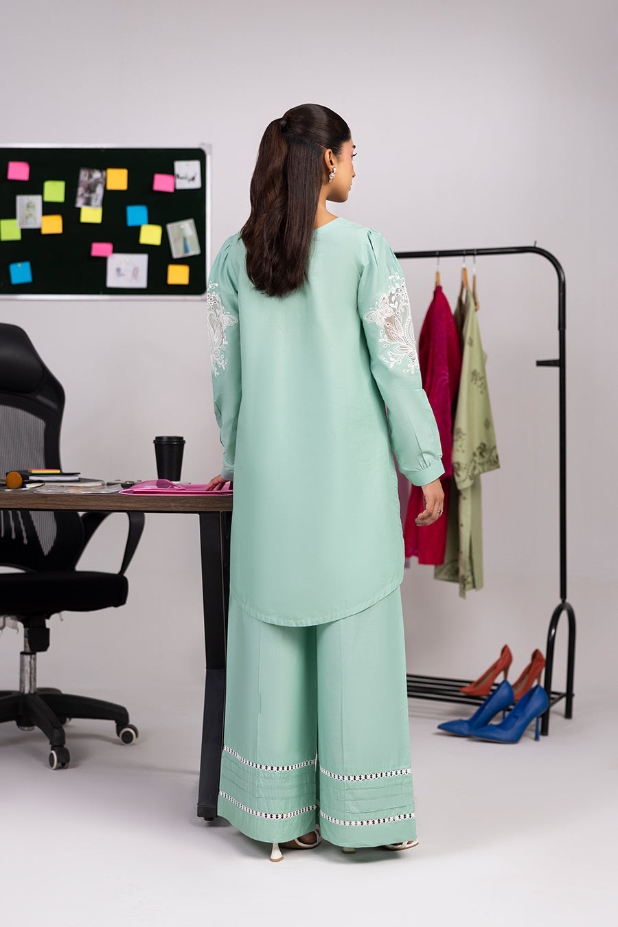 Hem Lock- Co-ord Set( 2Pcs)