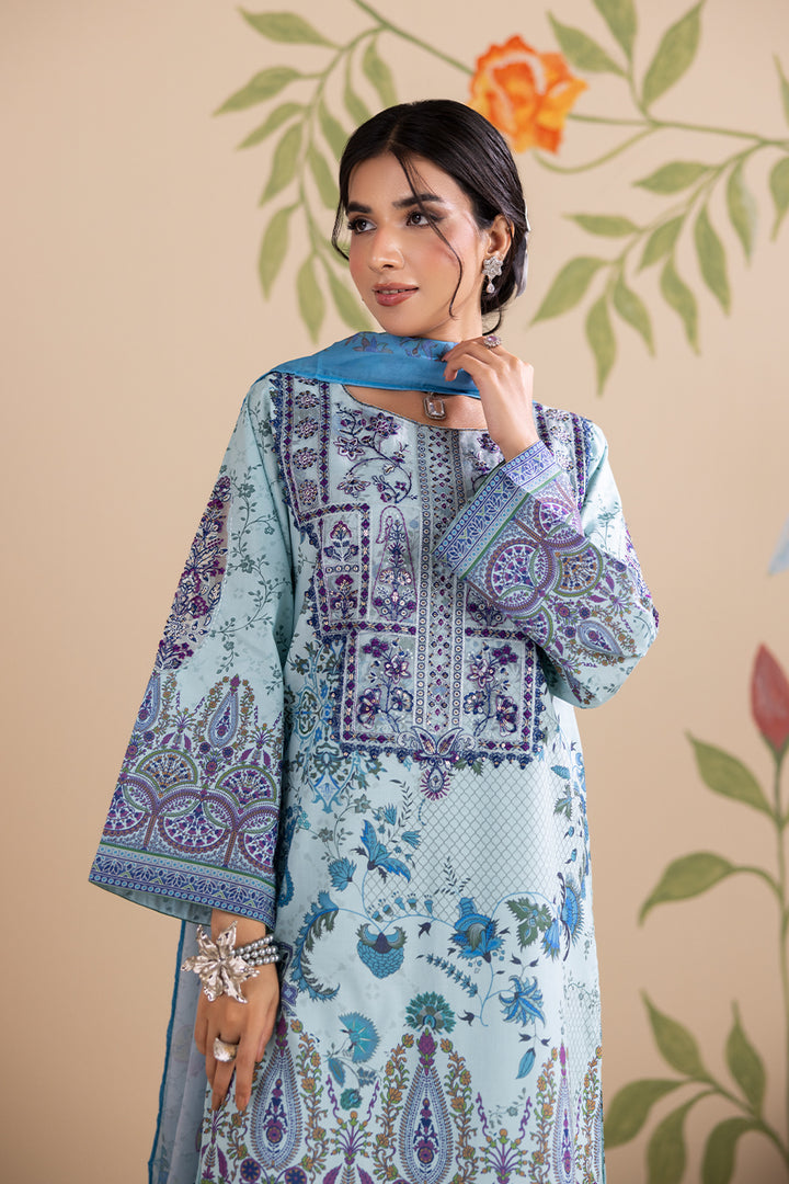 EVARA – Printed Luxury Pret (3Pcs)