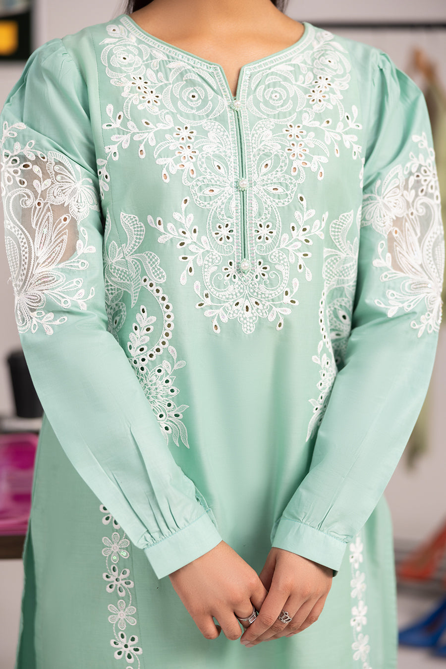 Hem Lock- Co-ord Set( 2Pcs)