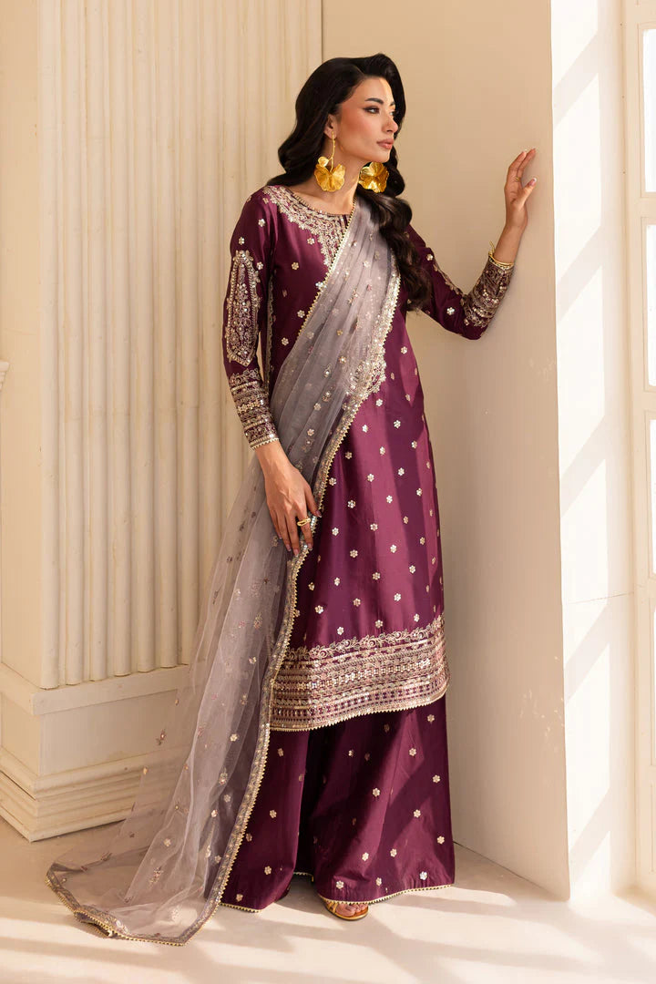 Shehnai - 3 PC Embroidered Dress