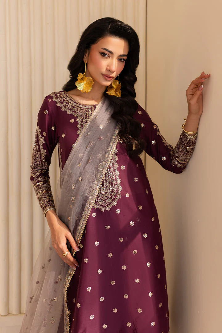 Shehnai - 3 PC Embroidered Dress