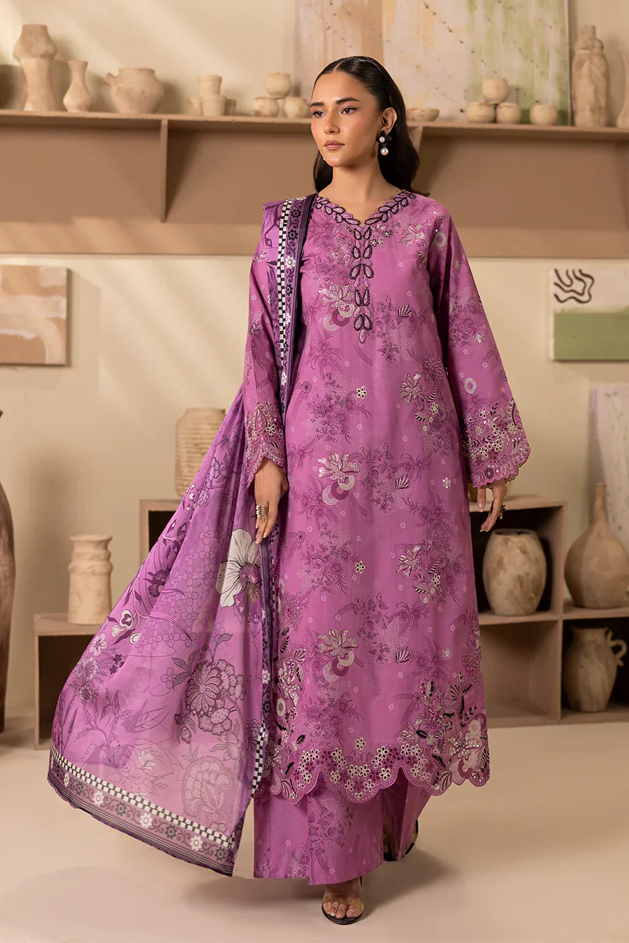 Midnight - Printed Luxury Pret (3PC)