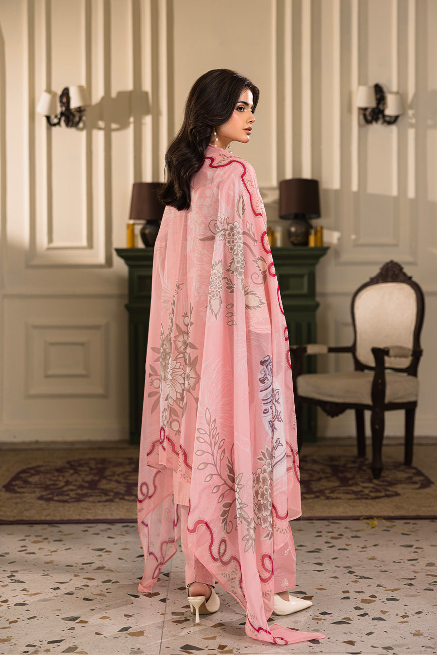 Rose Quardz- Luxury Pret (3PC)