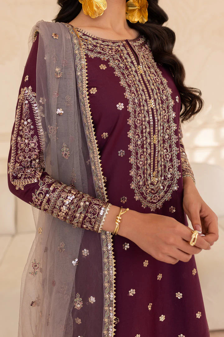 Shehnai - 3 PC Embroidered Dress