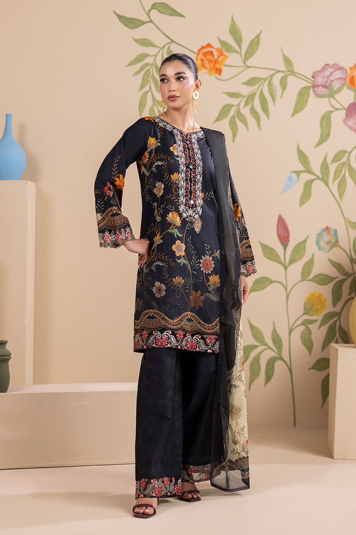 NOOR – Printed Luxury Pret (3Pcs)