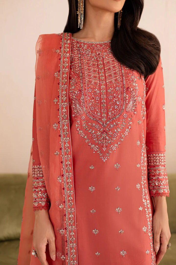 Maira - 3 PC Embroidered Dress