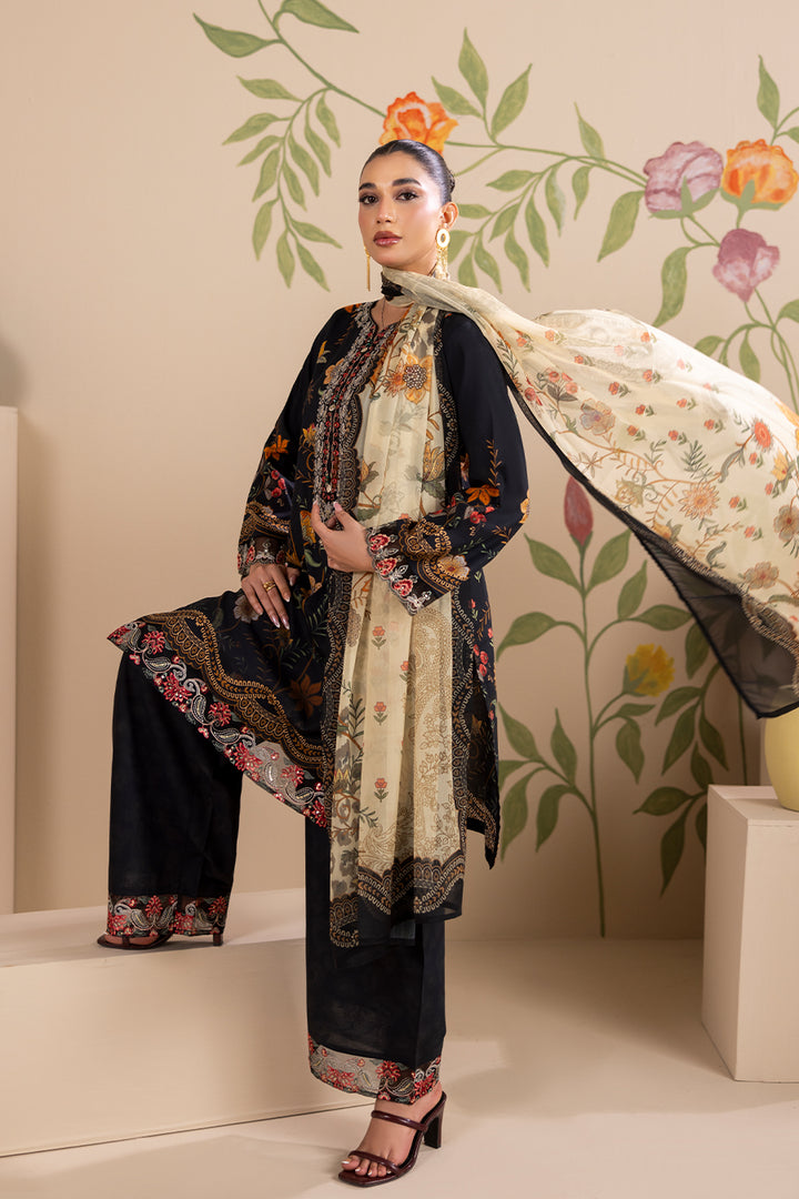 NOOR – Printed Luxury Pret (3Pcs)