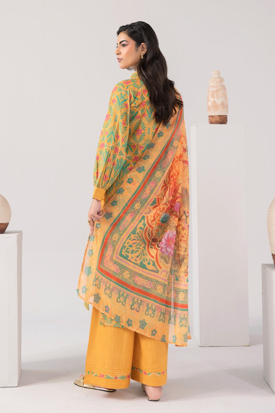 Artisan Muse-Printed Luxury Pret(3Pcs)