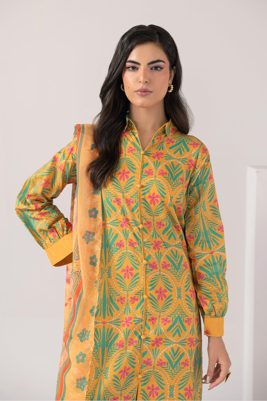 Artisan Muse-Printed Luxury Pret(3Pcs)