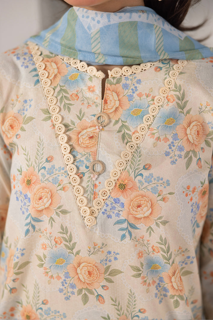 Bloom Theory-Printed Luxury Pret(3Pcs)