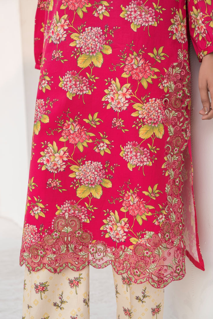 Naaz 2Pc - Printed Khaddar Dress