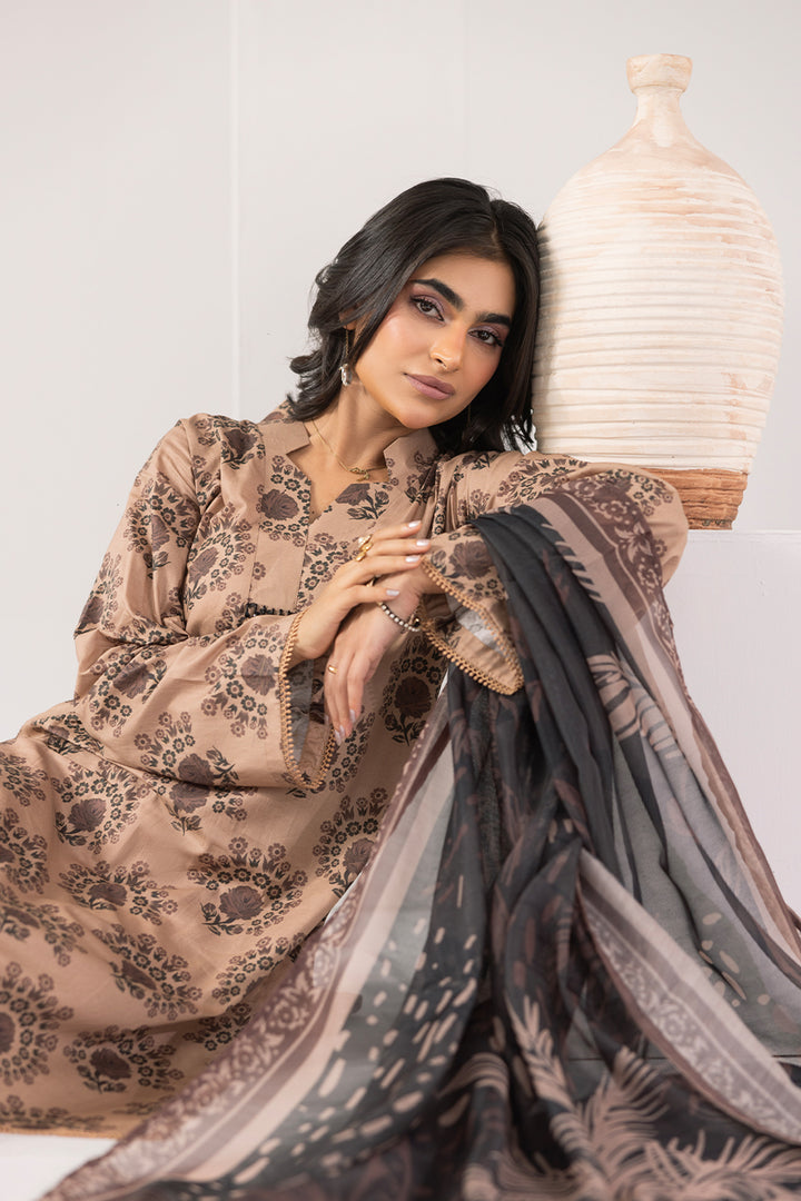 Mystic Waves-Printed Luxury Pret(3Pcs)