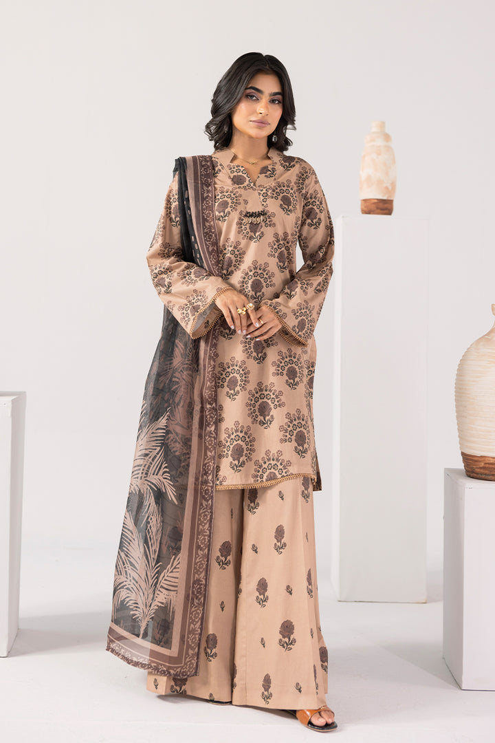 Mystic Waves-Printed Luxury Pret(3Pcs)