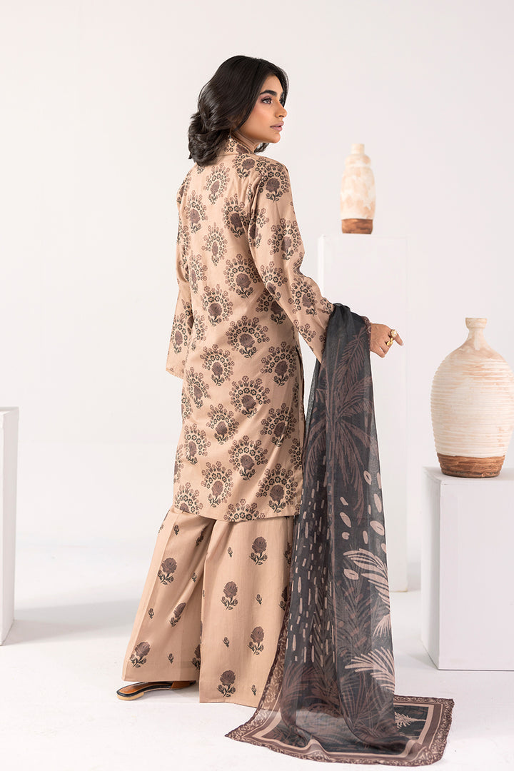 Mystic Waves-Printed Luxury Pret(3Pcs)