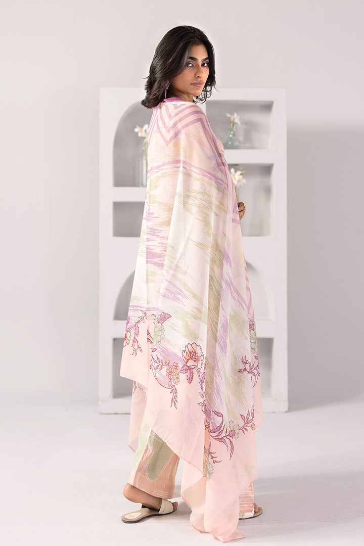Noir Bloom-Printed Luxury Pret(3Pcs)
