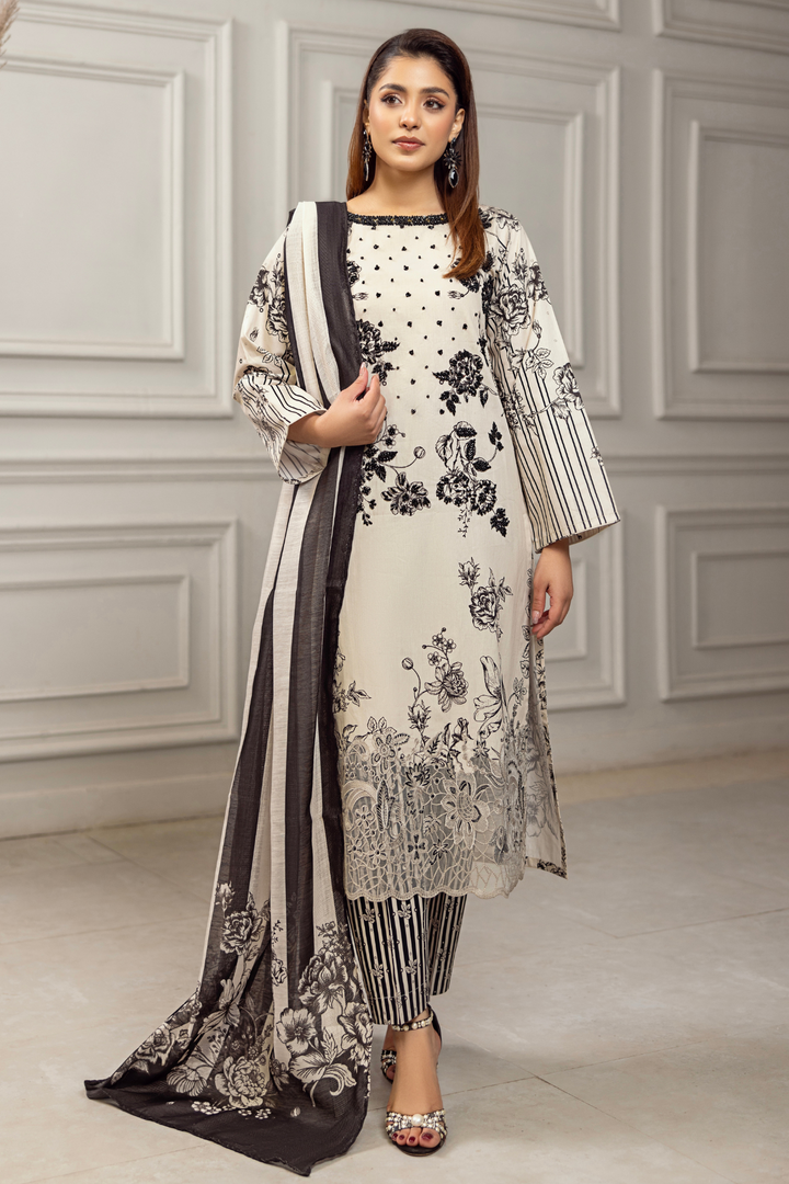 Paragon - 3PC PRINTED DRESS