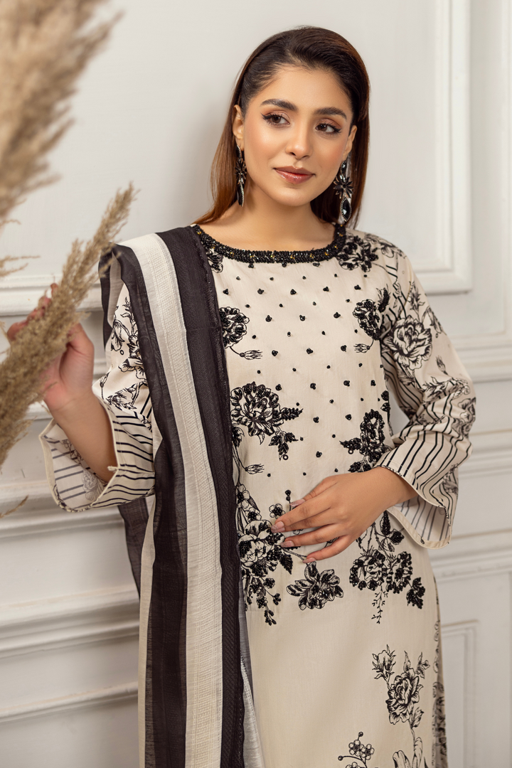 Paragon - 3PC PRINTED DRESS