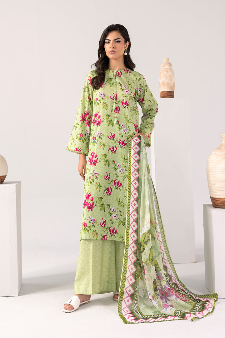 Petal Poetry-Printed Luxury Pret(3Pcs)