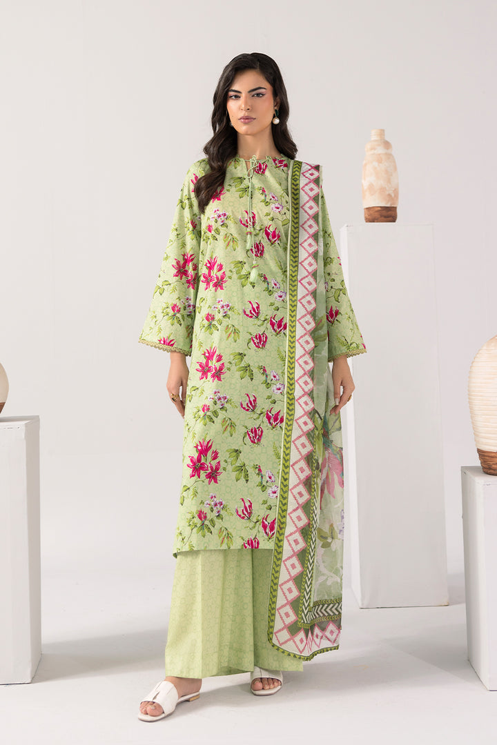 Petal Poetry-Printed Luxury Pret(3Pcs)