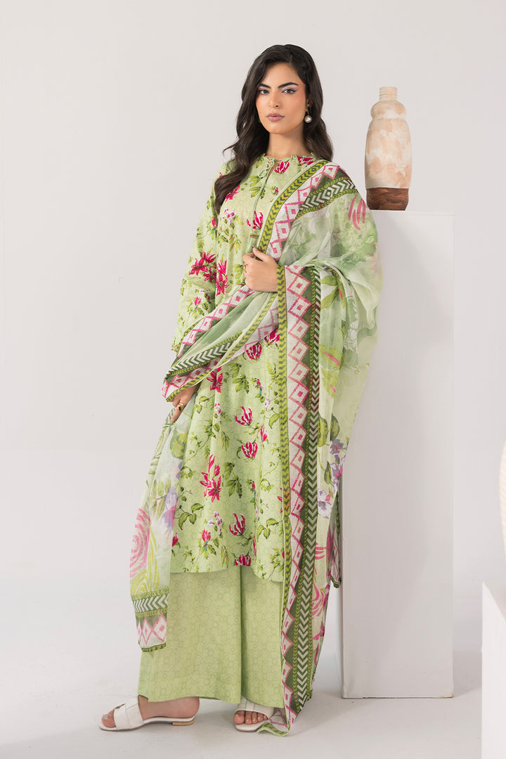 Petal Poetry-Printed Luxury Pret(3Pcs)