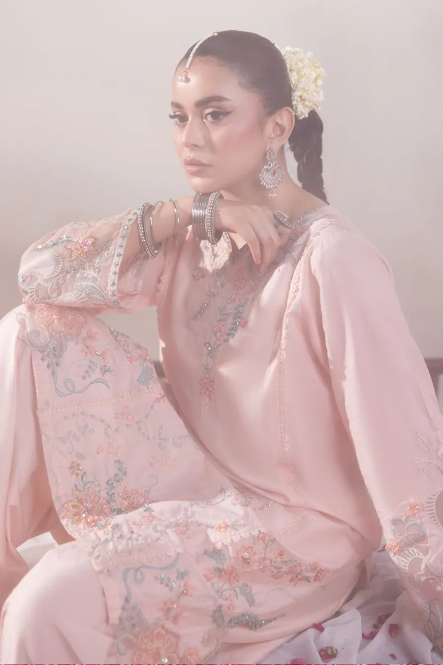 Chaman Ara Emb-3PC - Zeenat Pret