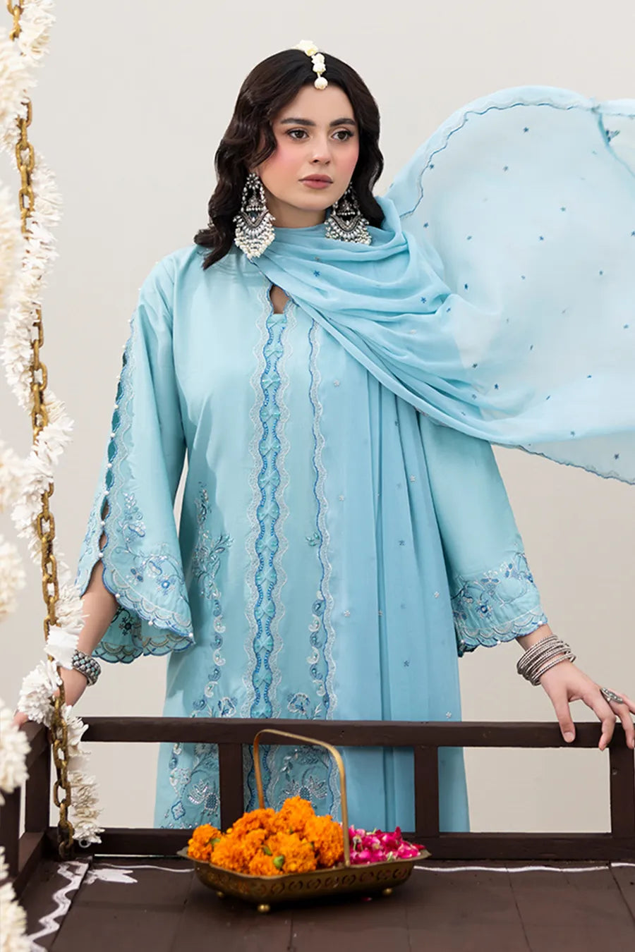 Nazm Emb-3PC - Zeenat Pret