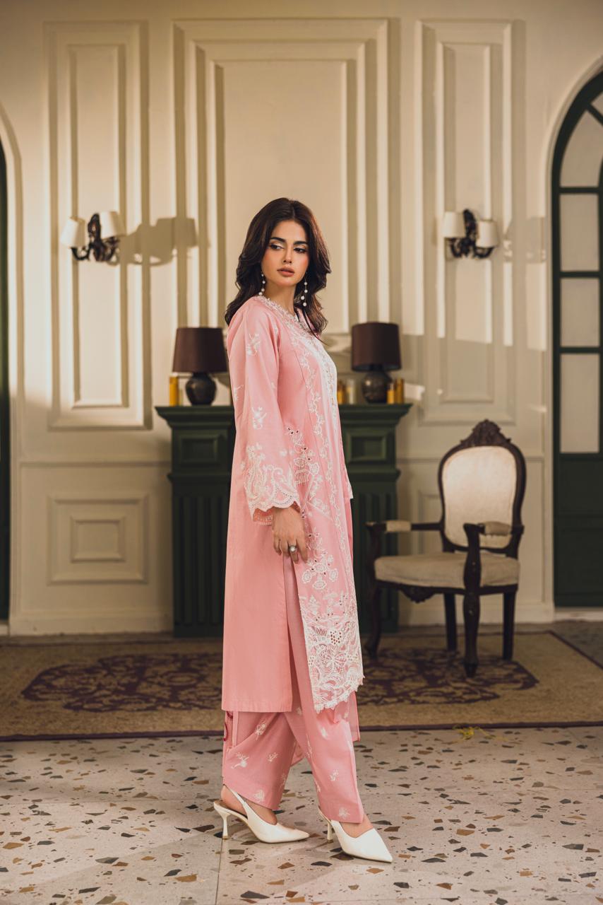 Rose Quardz- Luxury Pret (3PC)