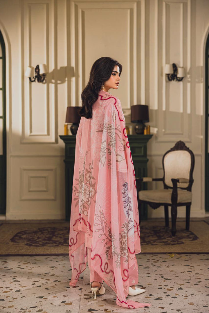 Rose Quardz- Luxury Pret (3PC)