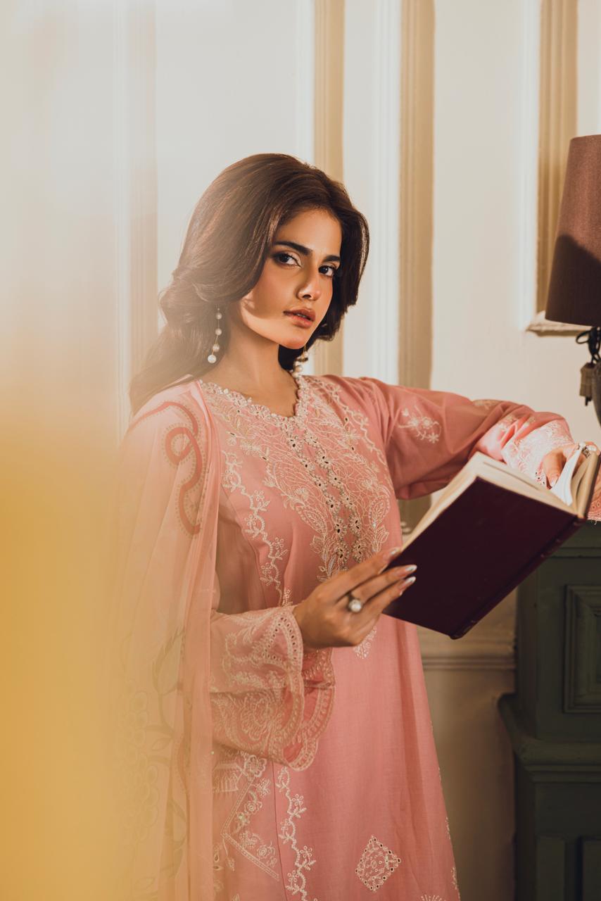 Rose Quardz- Luxury Pret (3PC)