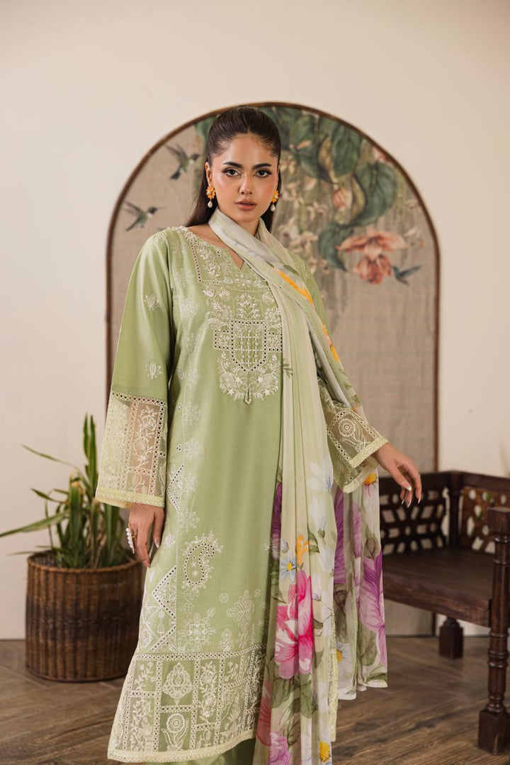 Prehnite-Luxury Pret (3PC)