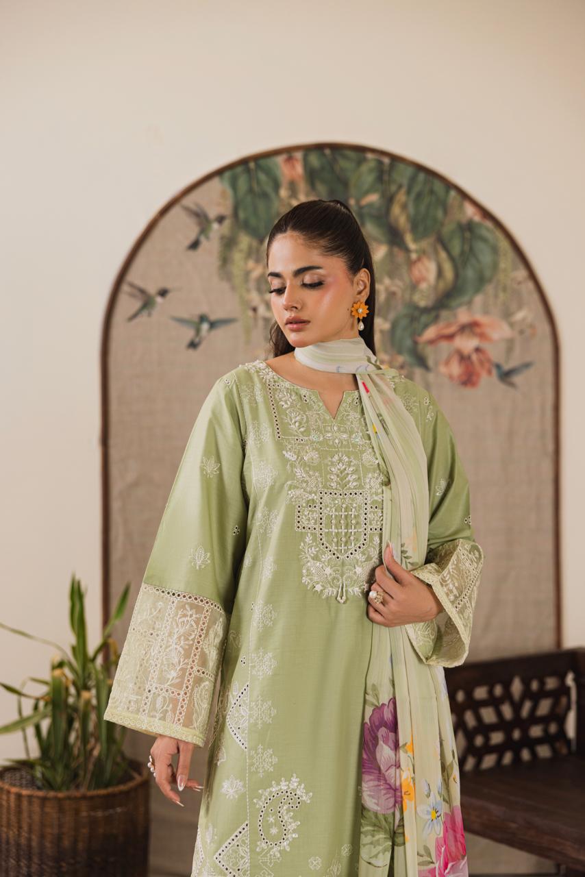 Prehnite-Luxury Pret (3PC)