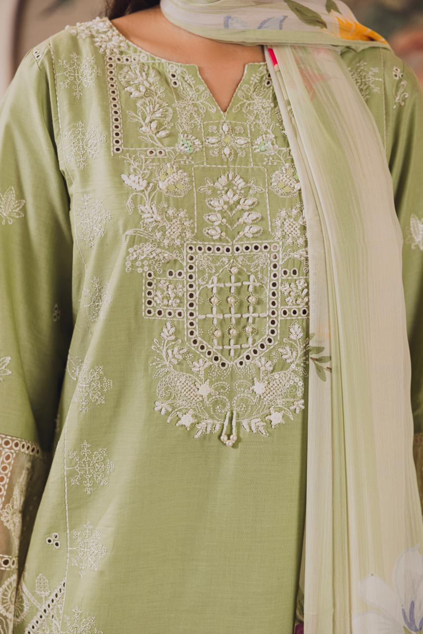 Prehnite-Luxury Pret (3PC)