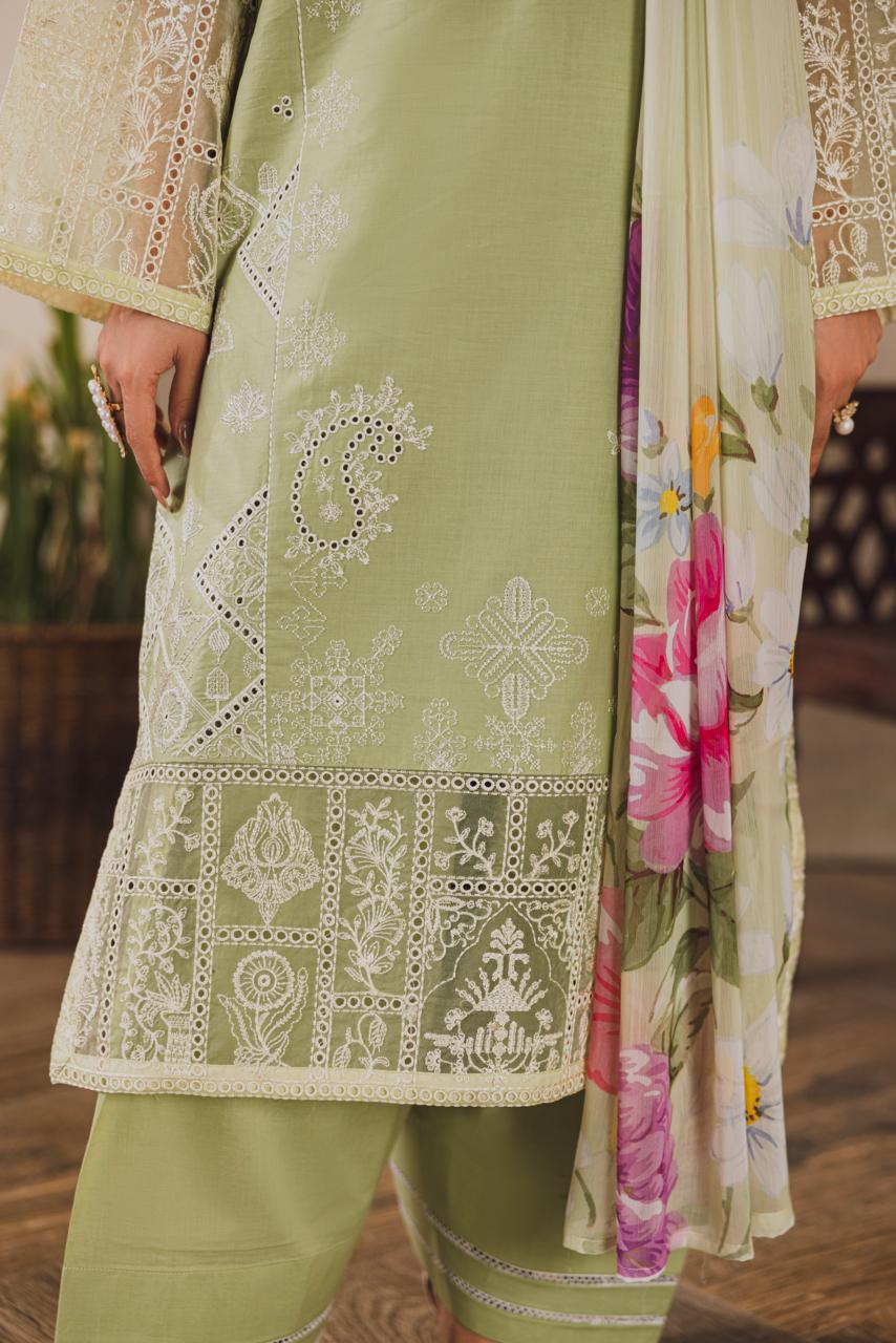 Prehnite-Luxury Pret (3PC)