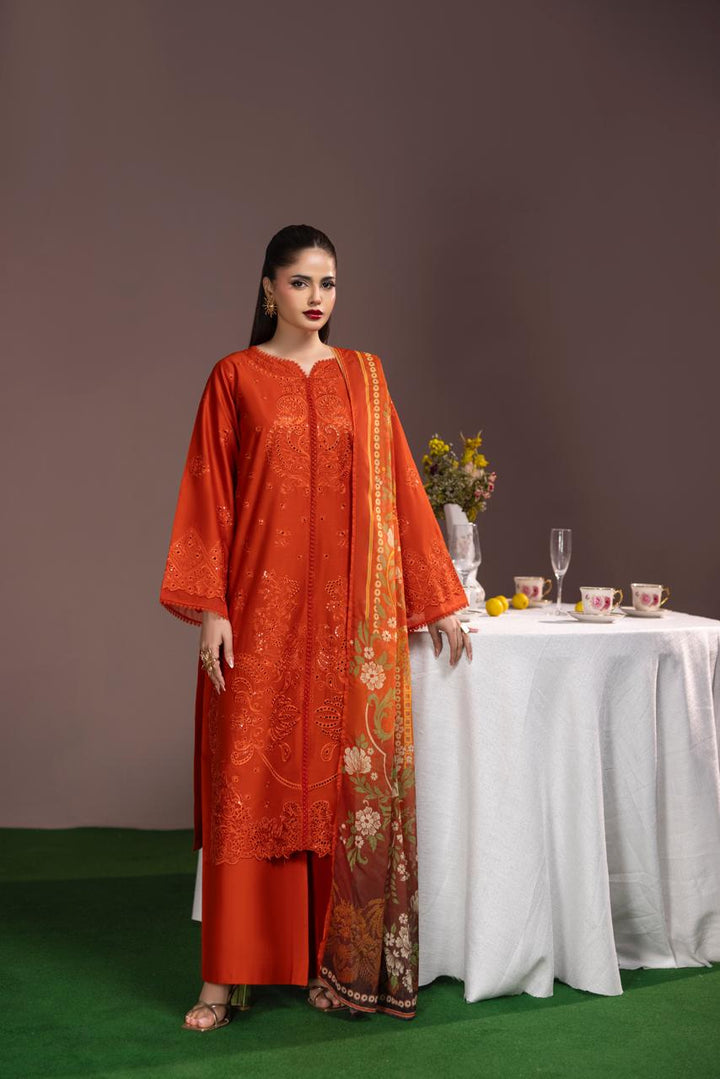 Fire Opal-Luxury Pret (3PC)