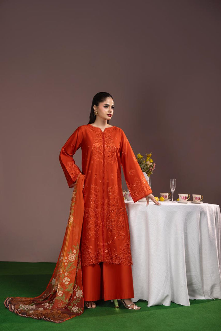 Fire Opal-Luxury Pret (3PC)