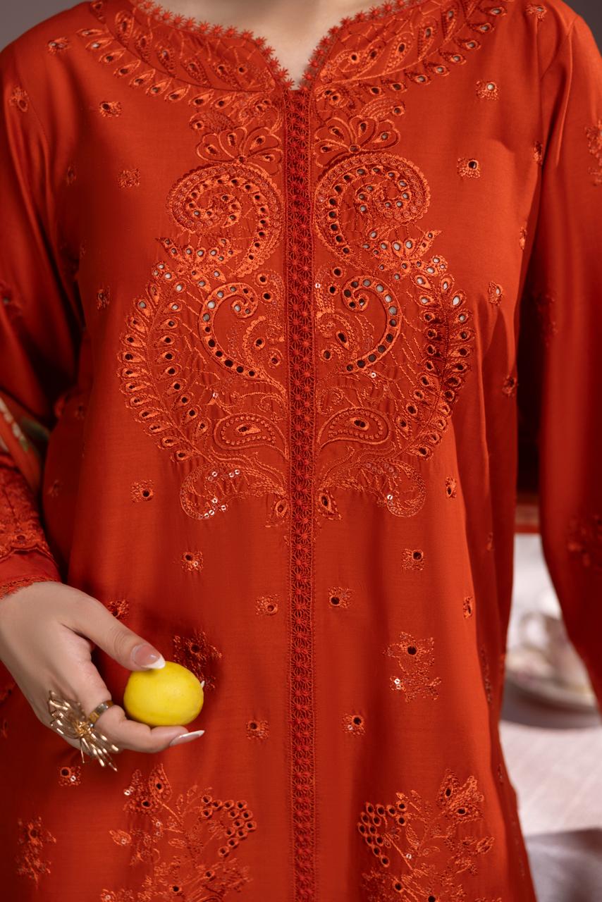 Fire Opal-Luxury Pret (3PC)