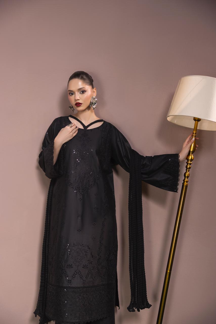 Obsidian-Luxury Pret (3PC)